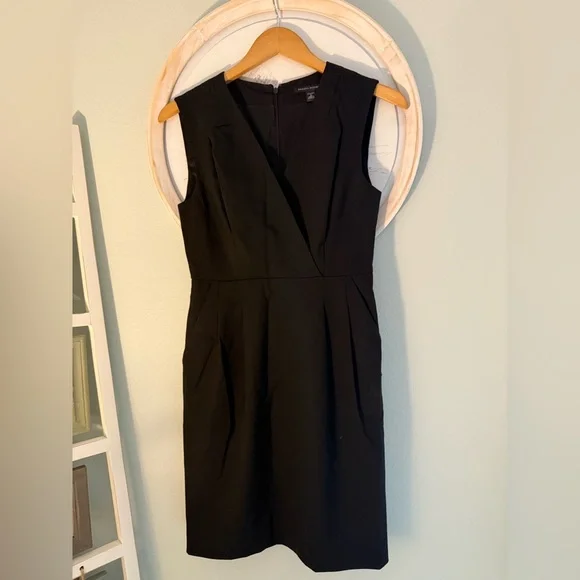 Banana Republic Black Midi Dress - Picture 1 of 3